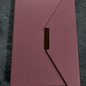 Mauve clutch wallet